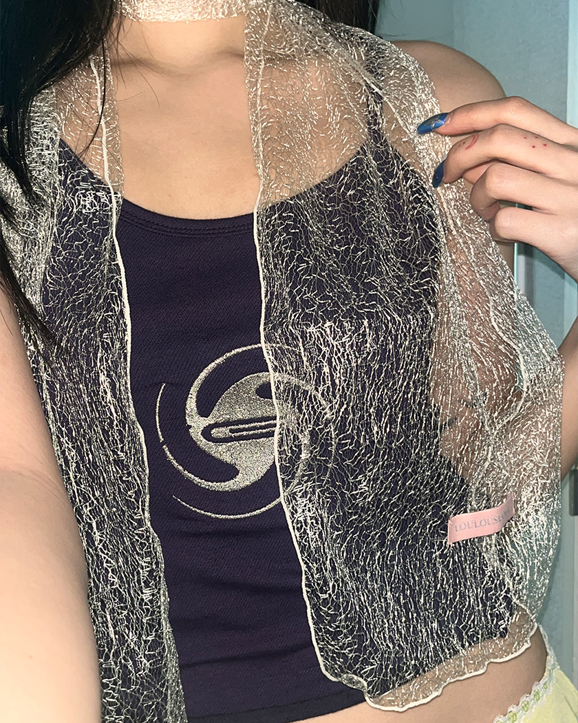 ﻿[MADE] Dazzling Scarf (Ivory)